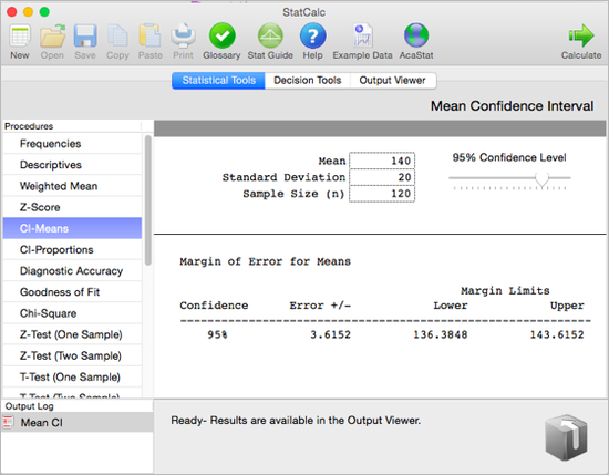 StatCalc Mac