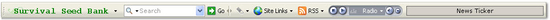 Survival Seed Bank Toolbar