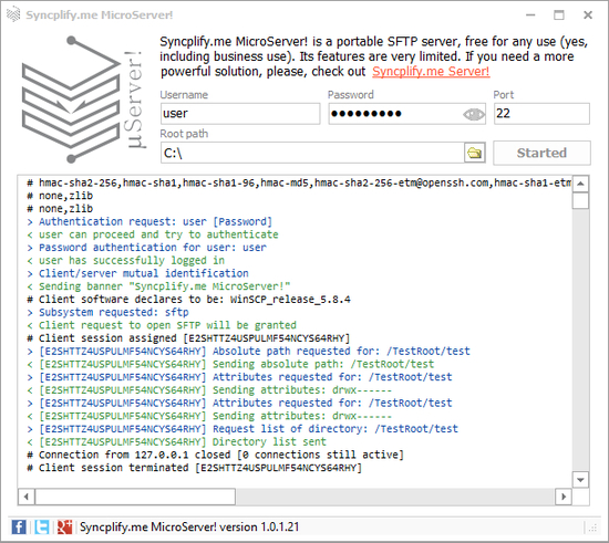 Syncplify.me MicroServer!