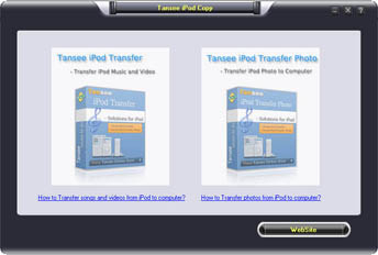 Tansee iPod Music & Video & Photo Backup