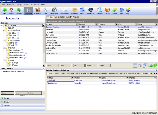 Terrasoft CRM