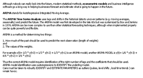 Time Series Analysis (MEGA)