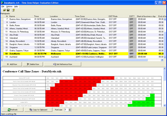 Time Zone Helper