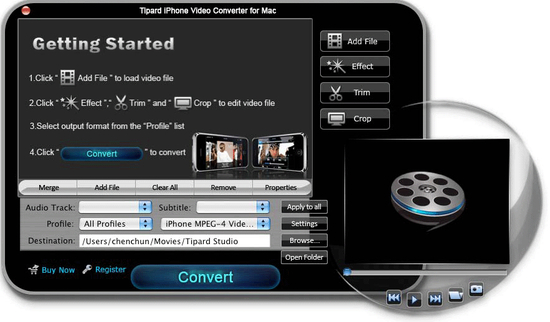 Tipard iPhone Video Converter for Mac