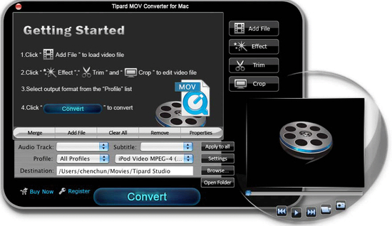 Tipard MOV Converter for Mac