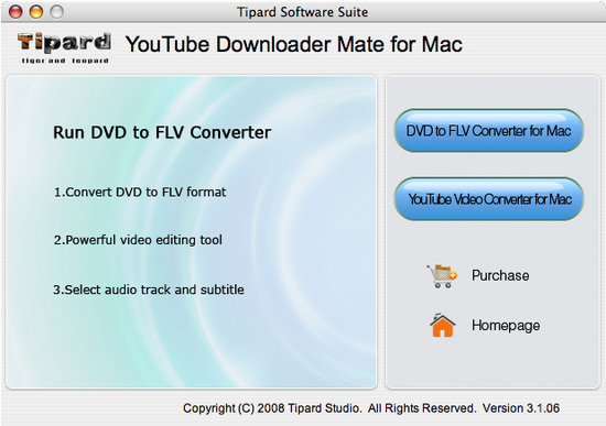Tipard YouTube Downloader Mate for Mac