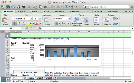 TMS FlexCel for VCL and FireMonkey