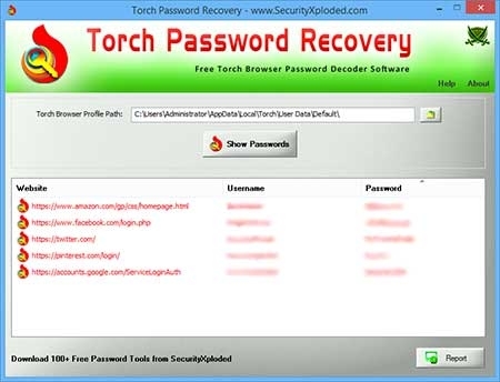 TorchPasswordRecovery