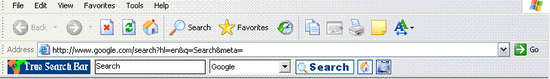 True Search Bar(IE Toolbar)