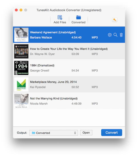 TunesKit Audiobook Converter for Mac