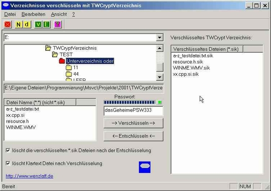 TWCryptVerzeichnis