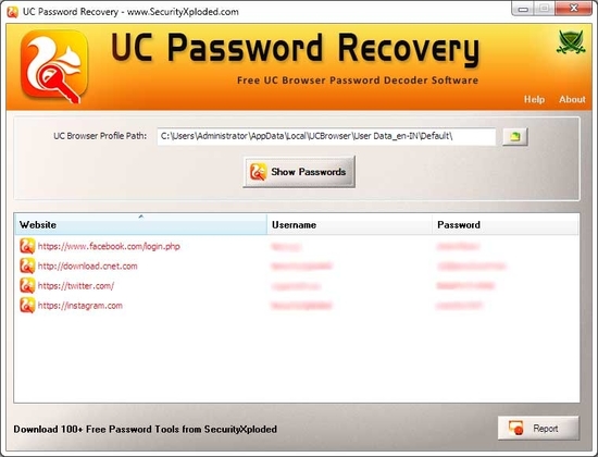UC Password Recovery