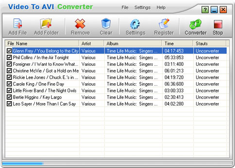 Video To AVI Converter