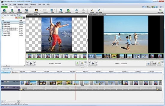 VideoPad Video Editor Free