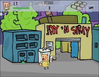 Wacky shooter