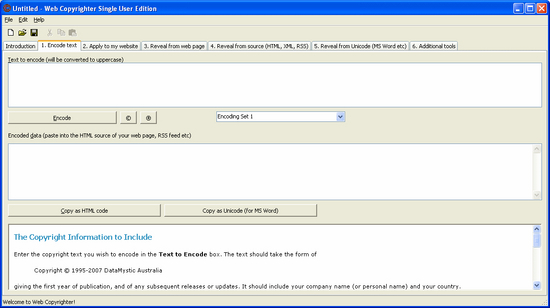 Web Copyrighter