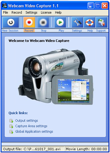 Webcam Video Capture