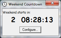 Weekend Countdown