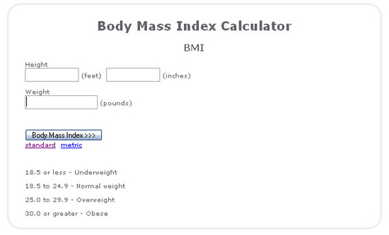 Weight Loss Calculator