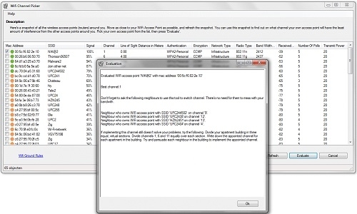 WiFi Channel Picker