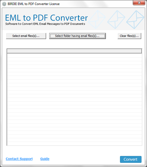 Windows Live Mail to PDF