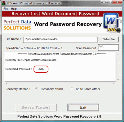 Word Password Unlocker Software