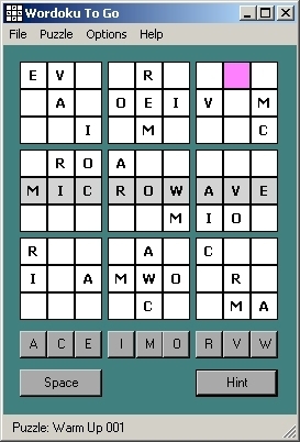 Wordoku To Go
