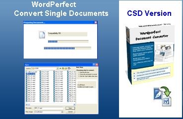 WordPerfect Converter Single Document