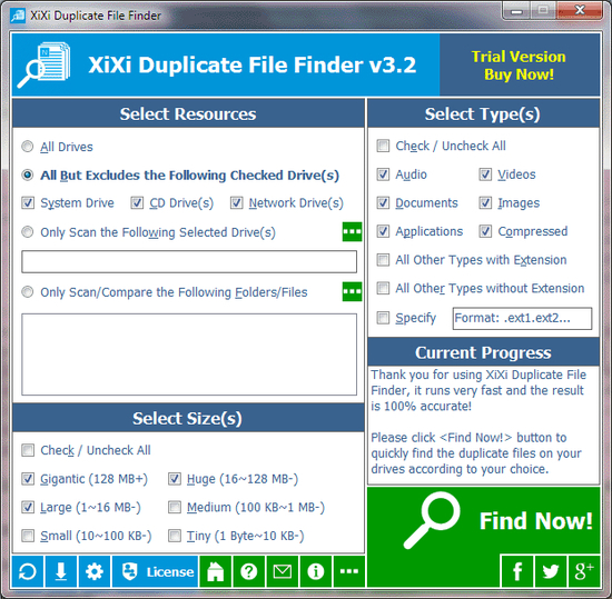 XiXi Duplicate File Finder