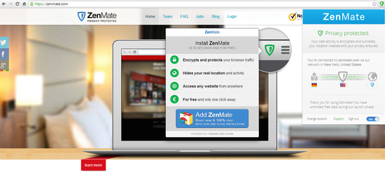 ZenMate for Opera