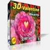 3D Valentine Hearts Screensaver