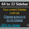 64 to 32 Sidebar