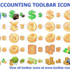 Accounting Toolbar Icons