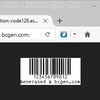 ASPX Code 128 & GS1-128 Barcode Script
