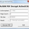 AzSDK PDF Decrypt ActiveX DLL