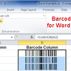 Barcode Addin for Word and Excel