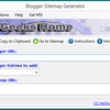 Blogger Sitemap Generator