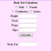 Body Fat Calculator