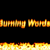 Burning Words Screensaver