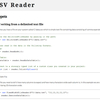 C# CSV Reader