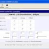 Corporation CHMOD Calculator