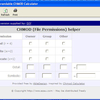 DIY CHMod Calculator