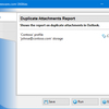 Duplicate Attachments Report