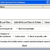 Excel Shift Decimal Point Software