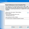 Export Addresses to Auto-Complete Files
