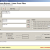 Extract Lines From Files for Windows