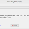 Free Daily Bible Verse