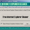 Free Internet Explorer History Cleaner