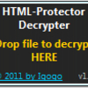 HTML-Protector Decrypter