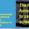HVDOSBox Windows Terminal Fonts